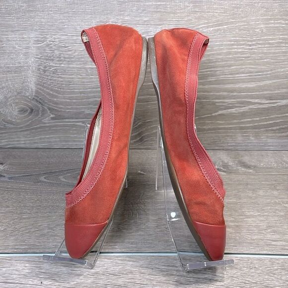 Cole Haan Elbridge Tandoori Spice Leather Women's Sz 6.5B Slip On Ballet Flats - Picture 9 of 11